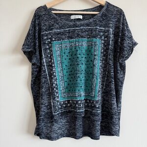 Abercrombie & Fitch Graphic Hi Low Tee